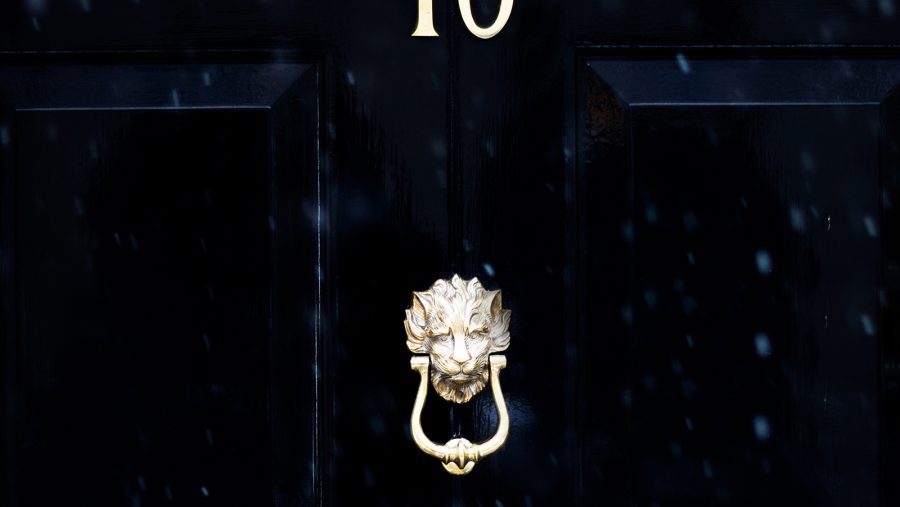 No 10 Downing Street front door