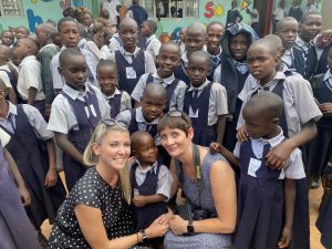 An image in a school in Uganda