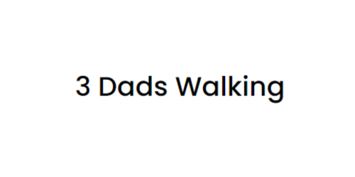 3 Dads Walking logo